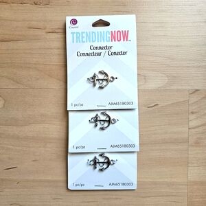 Craft Supply Jewelry Making Connector Nautical Anchor